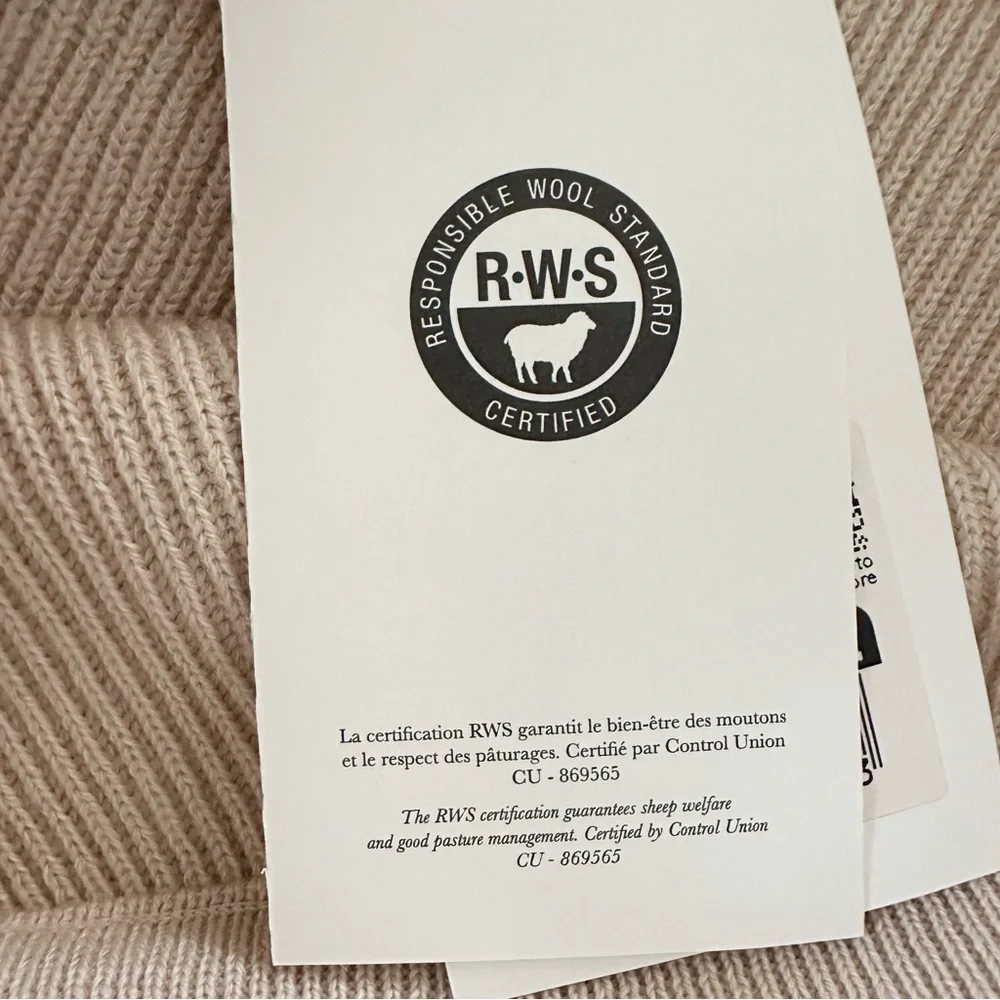 SEZANE Naella Merino Wool Jupe Knit Skirt NEW - Picture 7 of 8